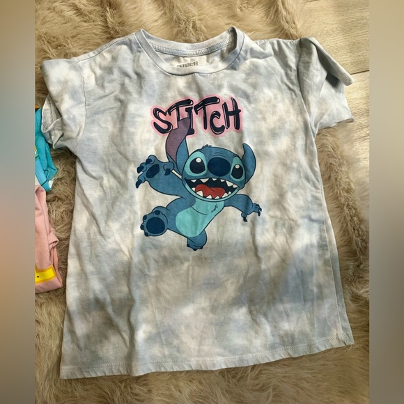 Girls Graphic Play TShirt 9 pcs. Lot Bundle 7/8 Pokémon Stitch Unicorn AC/DC MTV - Picture 6 of 8